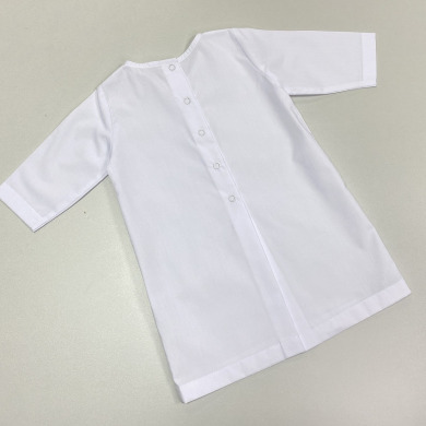 Рубашечка для крещения "Вероника", 0-3 мес, Белый